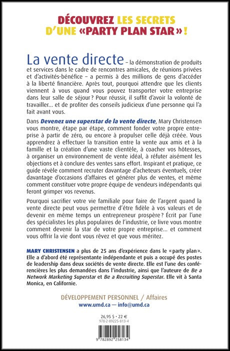 DEVENEZ UNE SUPERSTAR DE LA VENTE DIRECTE