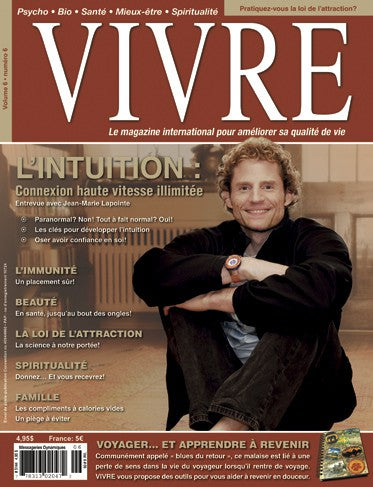 MAGAZINE VIVRE - JUILLET 2007