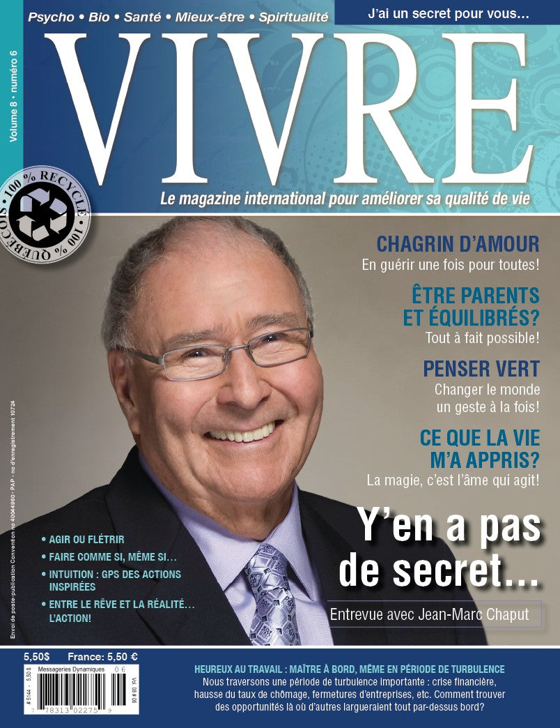 MAGAZINE VIVRE - JUILLET 2009