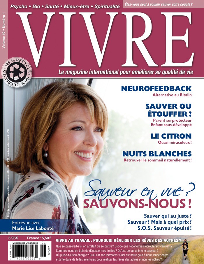 MAGAZINE VIVRE - SEPTEMBRE 2010