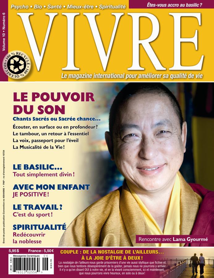 MAGAZINE VIVRE - JUILLET 2011