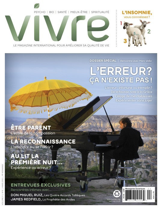 MAGAZINE VIVRE - MARS 2012