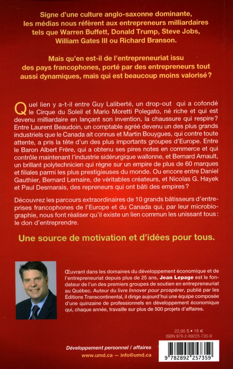 ENTREPRENDRE ET REUSSIR