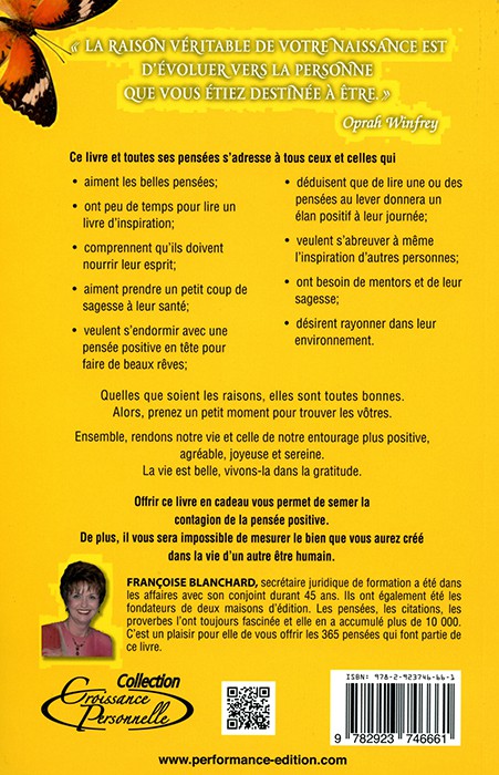 MINE D'OR DE PENSÉES POSITIVES