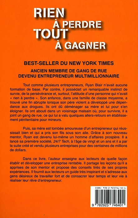 RIEN A PERDRE TOUT A GAGNER