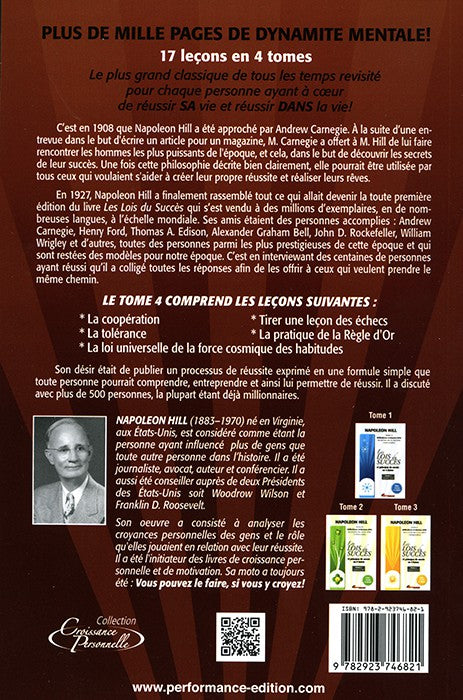 LES LOIS DU SUCCES - TOME 4