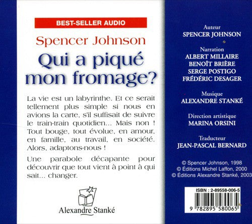 CD - QUI A PIQUE MON FROMAGE