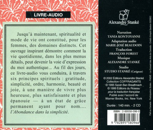 CD - L'ABONDANCE DANS LA SIMPLICITE