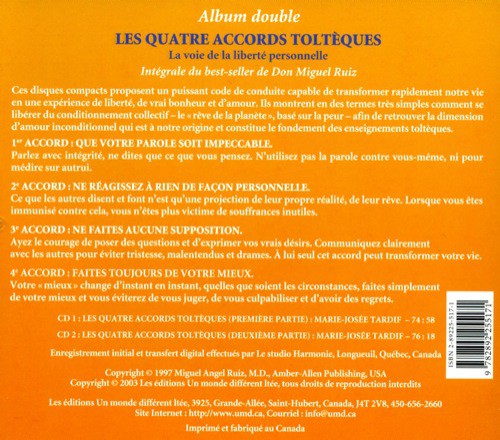CD - LES 4 ACCORDS TOLTEQUES