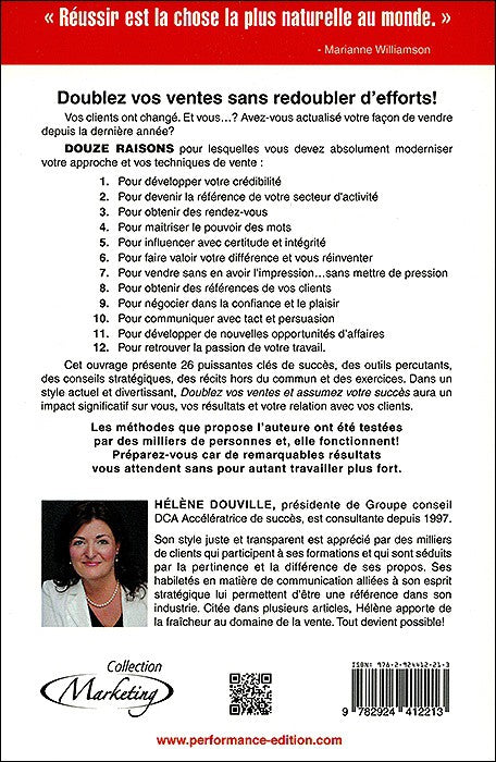 DOUBLEZ VOS VENTES ET ASSUMEZ VOTRE SUCCES !