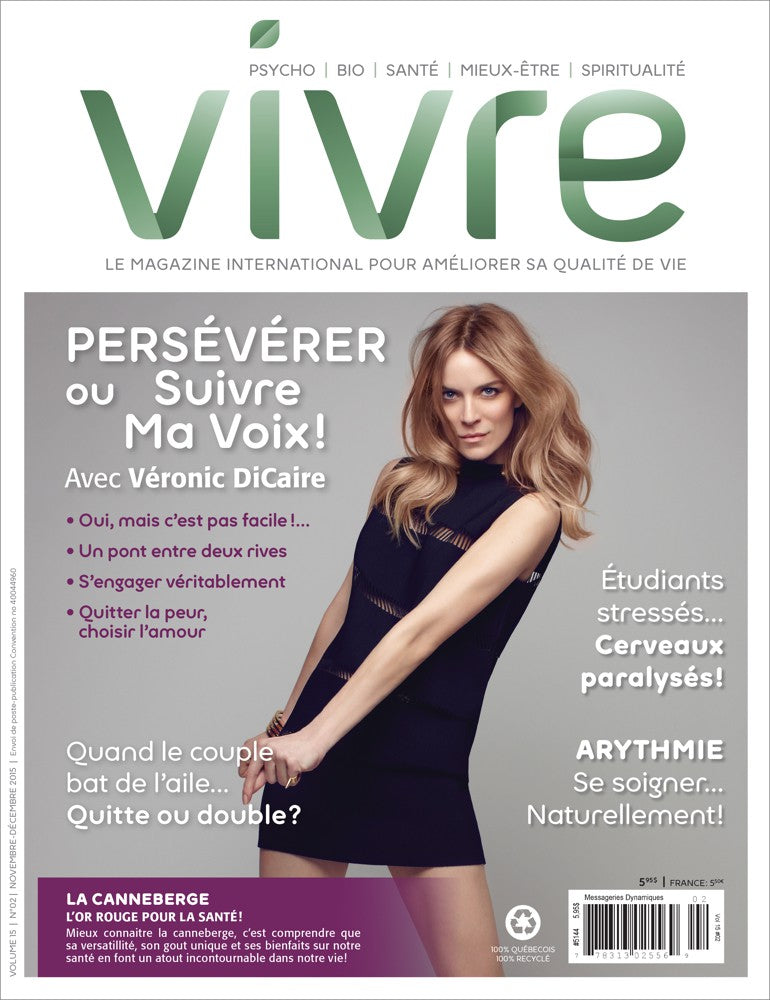 MAGAZINE VIVRE - NOVEMBRE DECEMBRE 2015