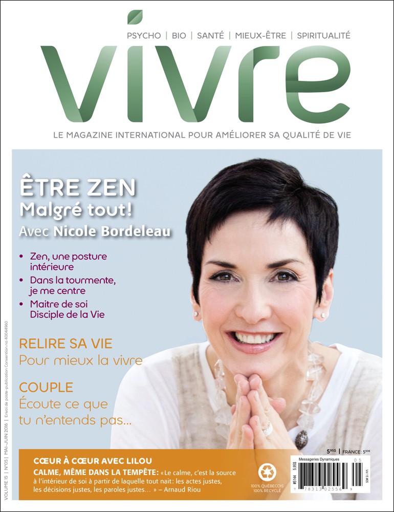 MAGAZINE VIVRE - MAI JUIN 2016