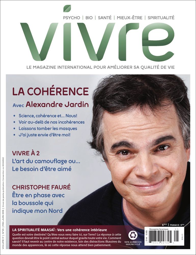 MAGAZINE VIVRE - MAI JUIN 2018