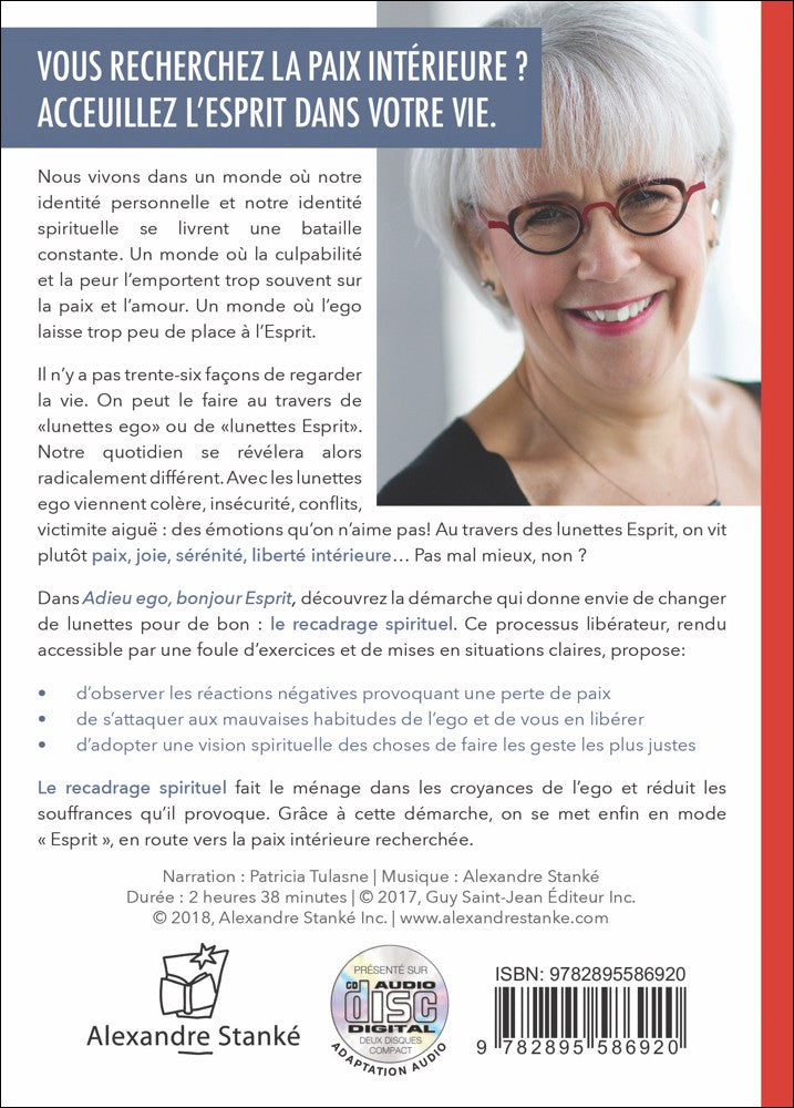 CD - ADIEU EGO, BONJOUR ESPRIT