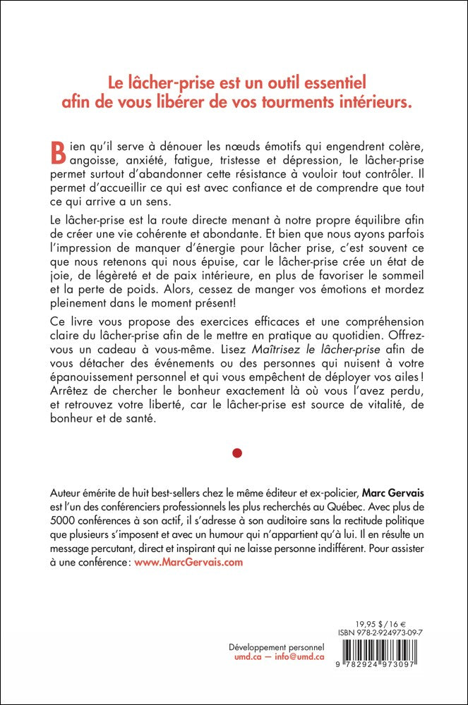 MAÎTRISEZ LE LÂCHER-PRISE