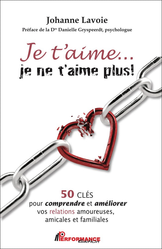 JE T'AIME... JE NE T'AIME PLUS !