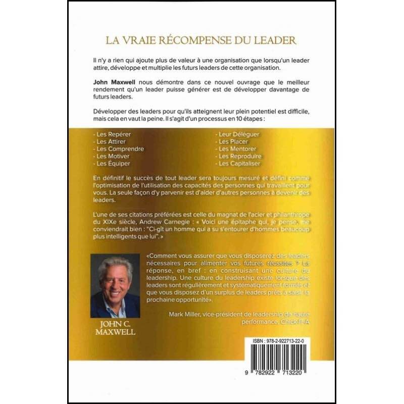 LA VRAIE RECOMPENSE DU LEADER