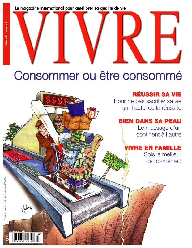 MAGAZINE VIVRE - DECEMBRE 2003
