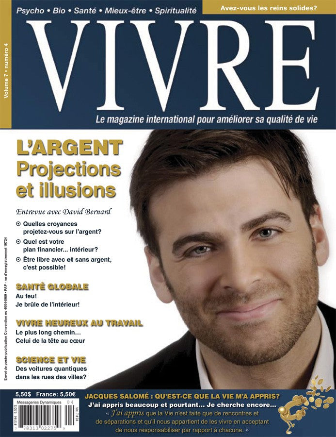 MAGAZINE VIVRE - MARS 2008