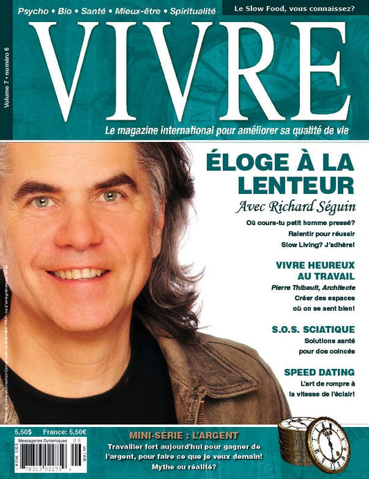 MAGAZINE VIVRE - JUILLET 2008