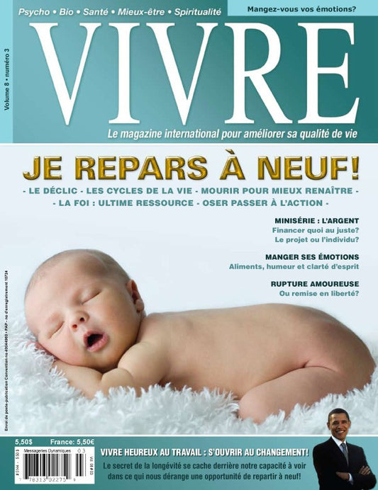 MAGAZINE VIVRE - JANVIER 2009