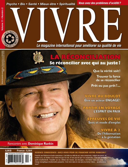 MAGAZINE VIVRE - NOVEMBRE 2011