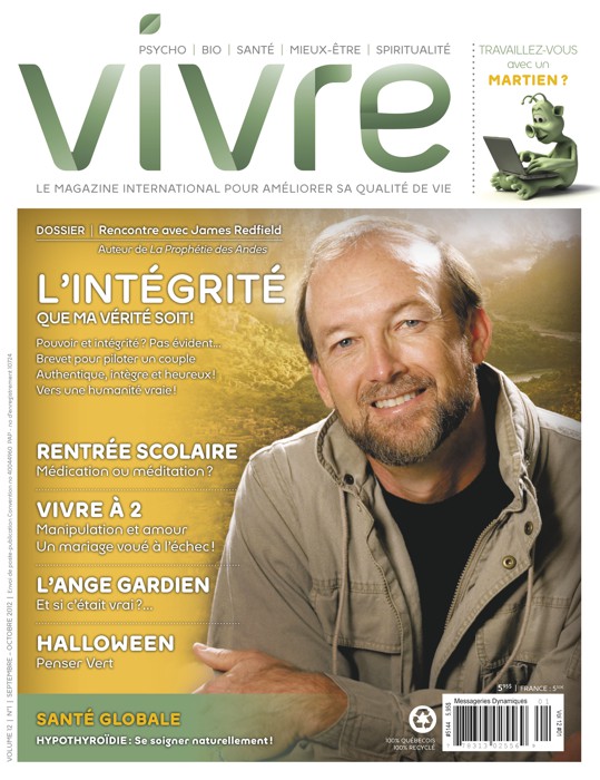 MAGAZINE VIVRE - SEPTEMBRE 2012