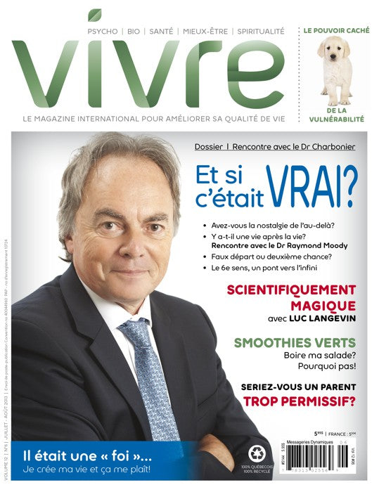 MAGAZINE VIVRE - JUILLET 2013