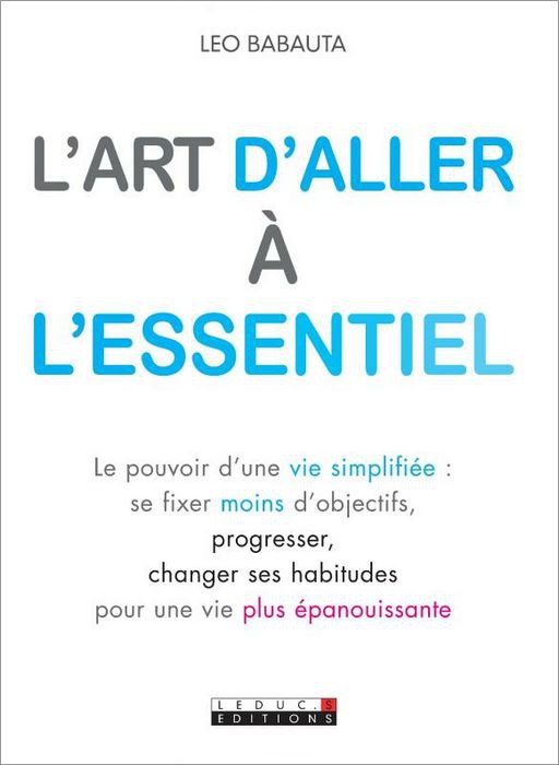 L'ART D'ALLER A L'ESSENTIEL - OCCASION