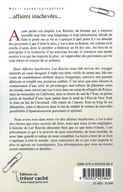 AFFAIRES INACHEVEES...