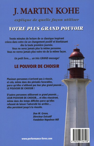 VOTRE PLUS GRAND POUVOIR