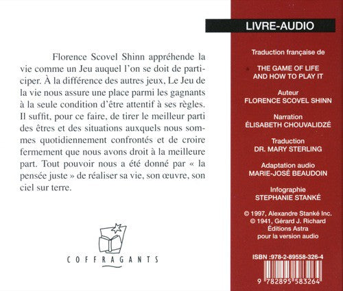 CD - LE JEU DE LA VIE