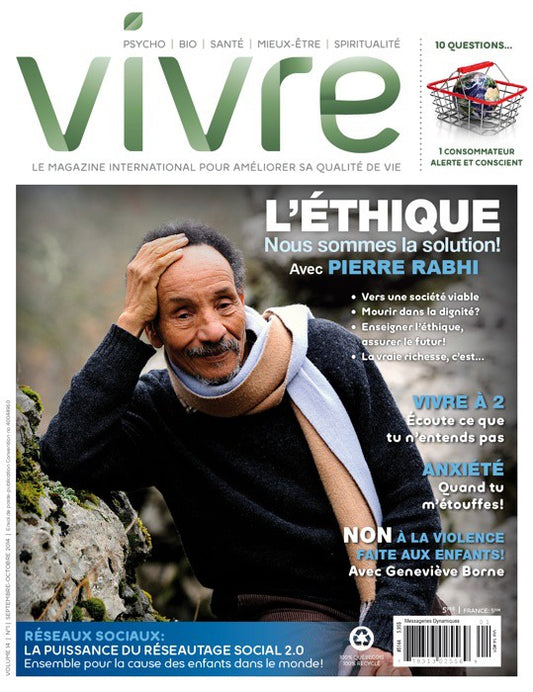 MAGAZINE VIVRE - SEPTEMBRE 2014