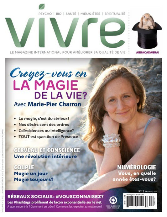 MAGAZINE VIVRE - JANVIER 2015