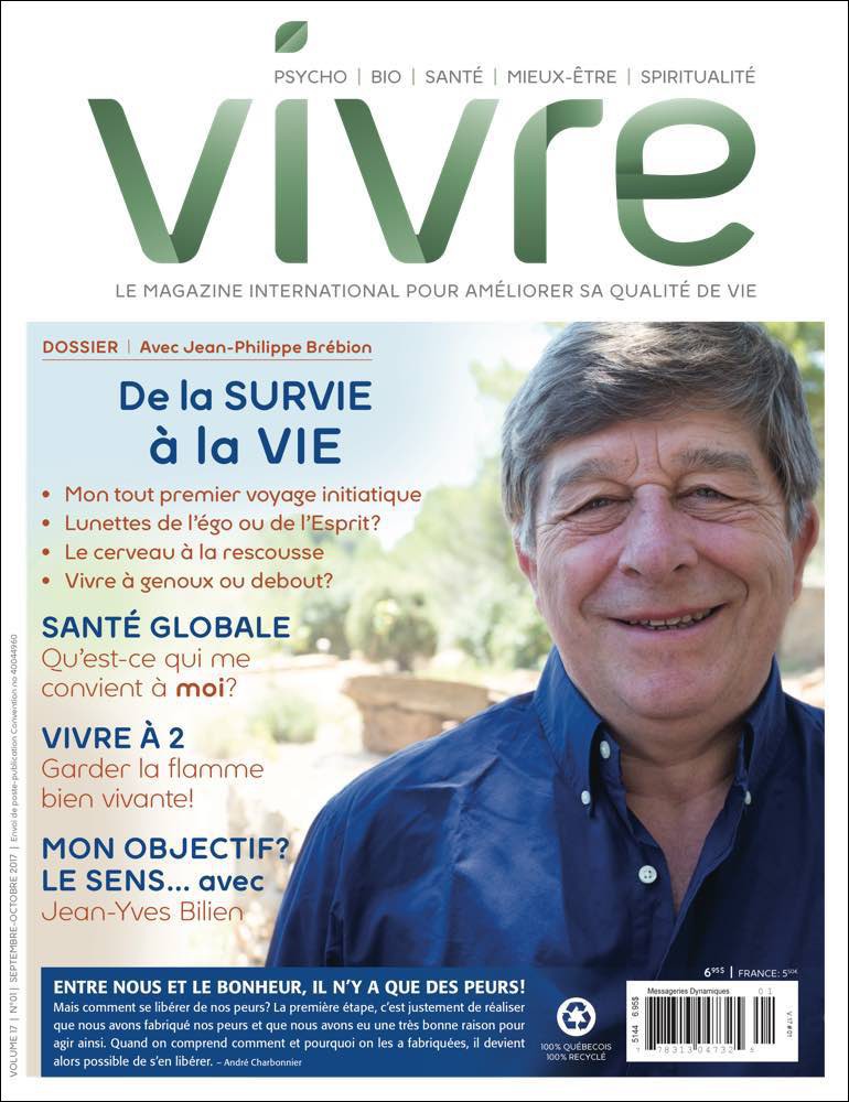 MAGAZINE VIVRE - SEPTEMBRE OCTOBRE 2017