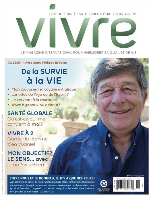 MAGAZINE VIVRE - SEPTEMBRE OCTOBRE 2017