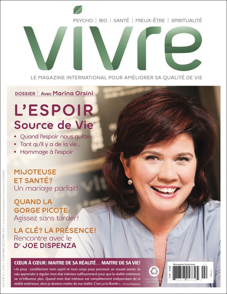 MAGAZINE VIVRE - NOVEMBRE DECEMBRE 2017