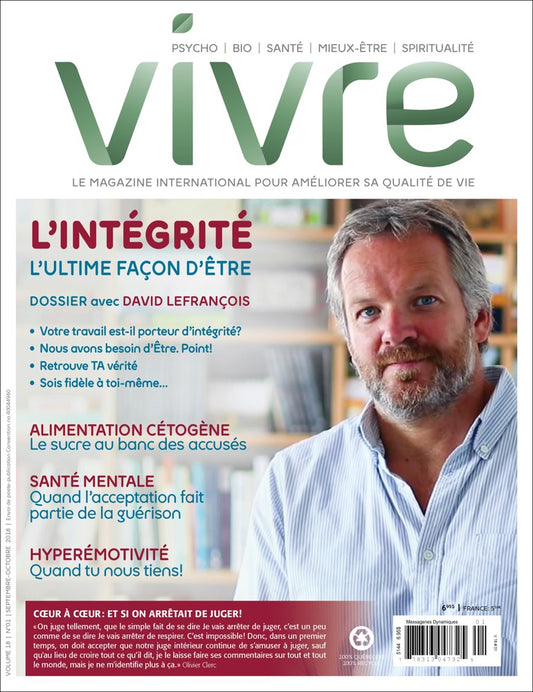 MAGAZINE VIVRE - SEPTEMBRE OCTOBRE 2018