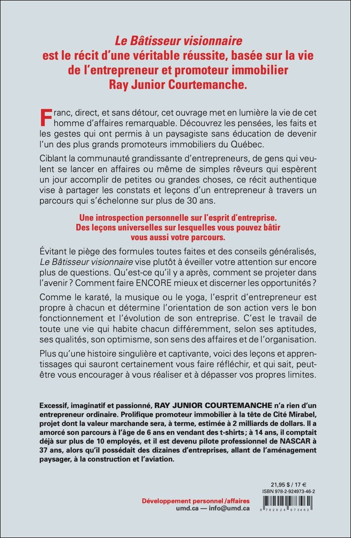 LE BÂTISSEUR VISIONNAIRE