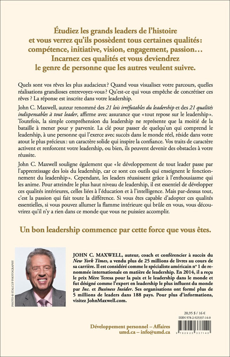 LES 21 QUALITES INDISPENSABLES A TOUT LEADER